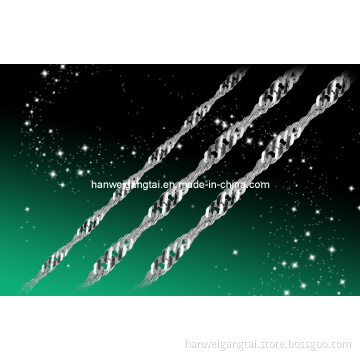 Steel Singapore Chain, Singapore Chain, Steel Bracelet